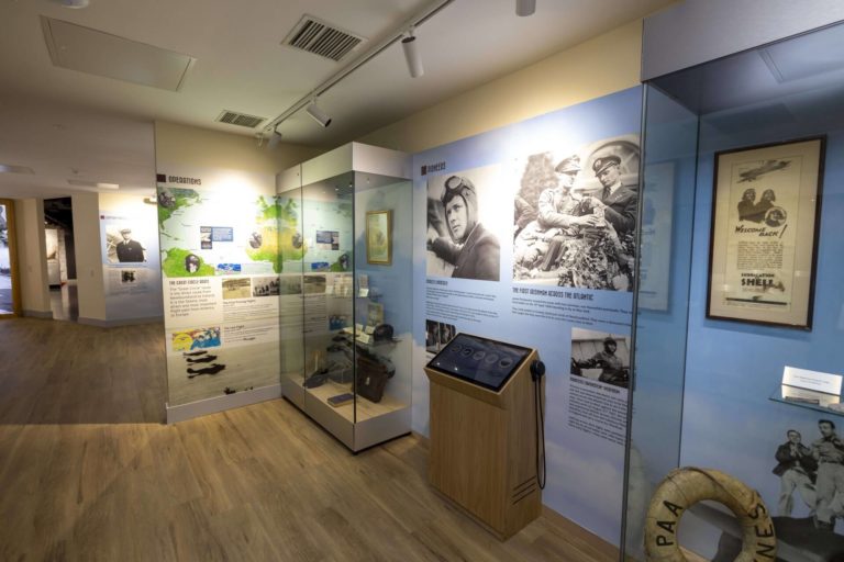 Foynes Flying Boat Museum exhibition