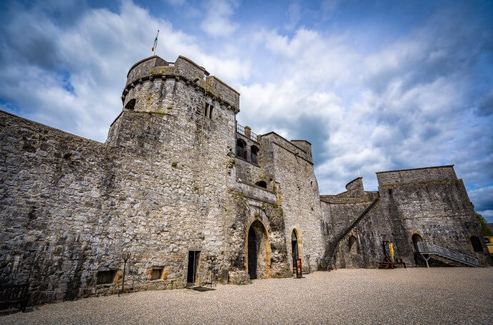 A Tower of King John's Castle Limerick