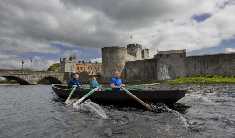 King John's Castle across the River Shannon, Limerick